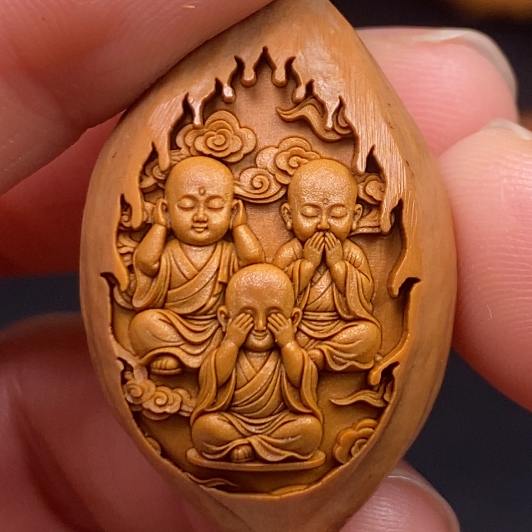吊坠猴头核桃橄榄核桃