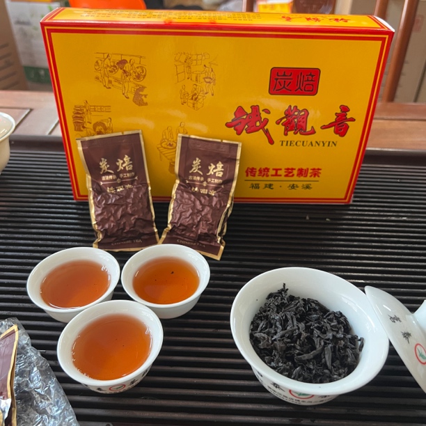 铁观音炭焙浓香型 一盒42小泡
