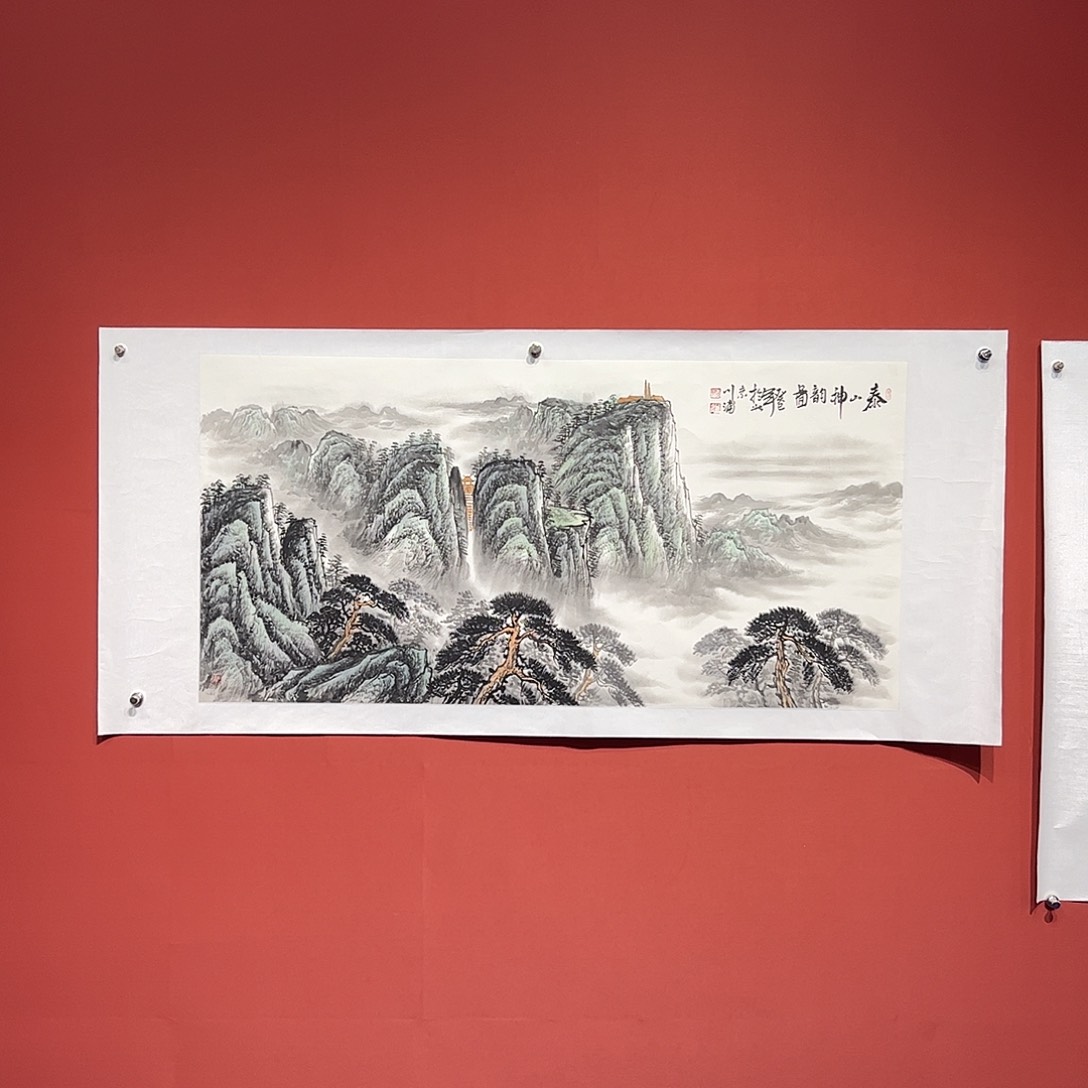 国画李川浦画家作品
