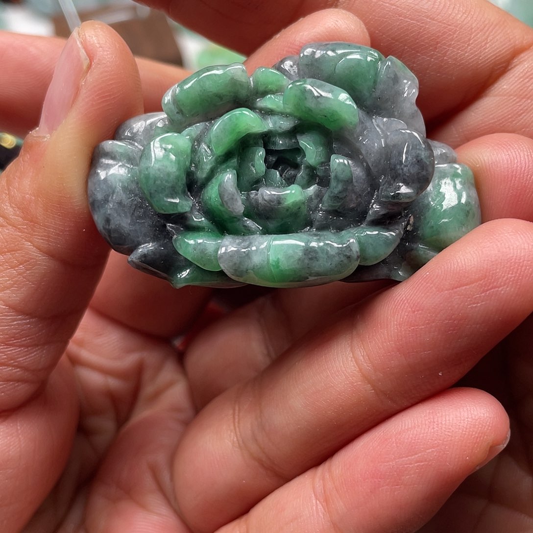 颈饰未镶嵌翡翠翡玉缘翡翠