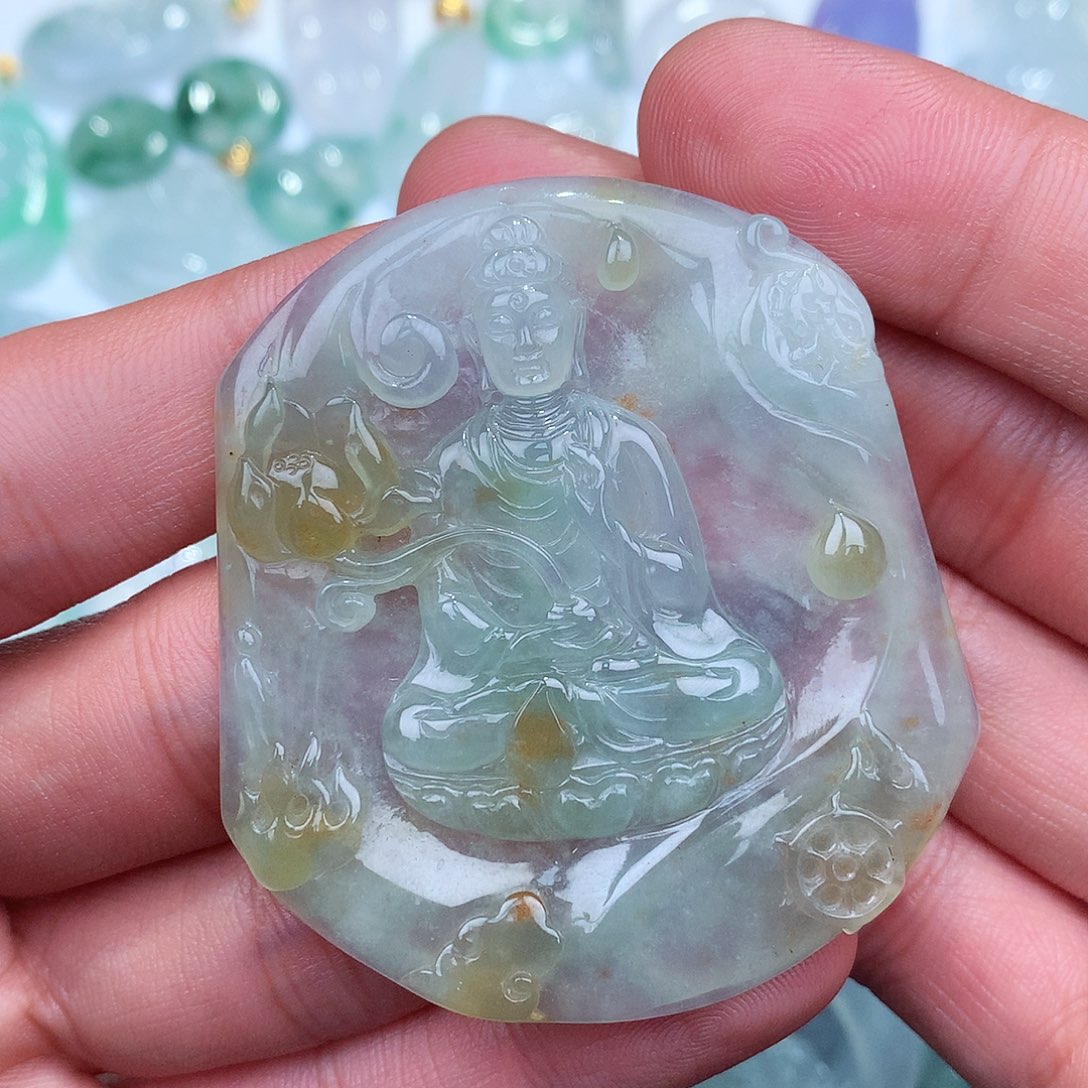 翡翠吊坠(不含链)未镶嵌
