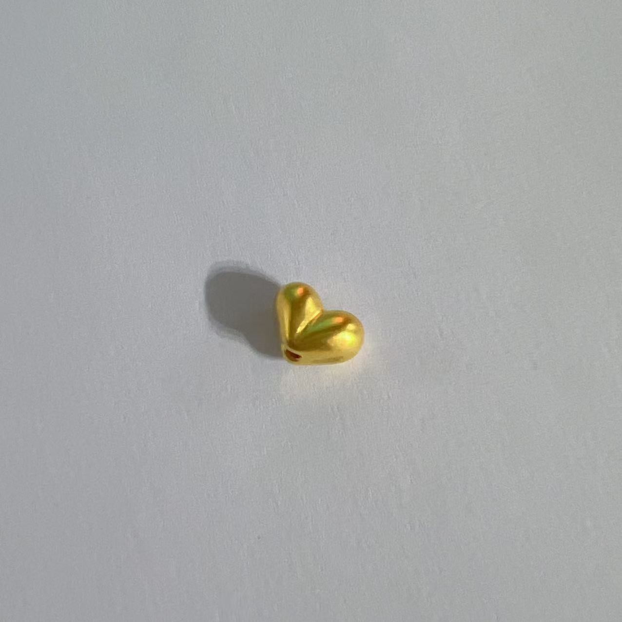 【老王黄金】足金小屁桃LW-011