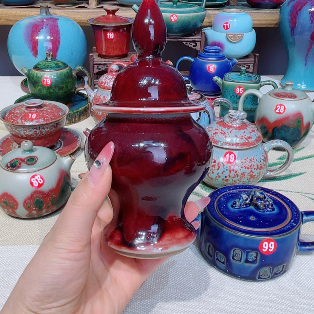 瓷片禹州钧瓷艺术作品