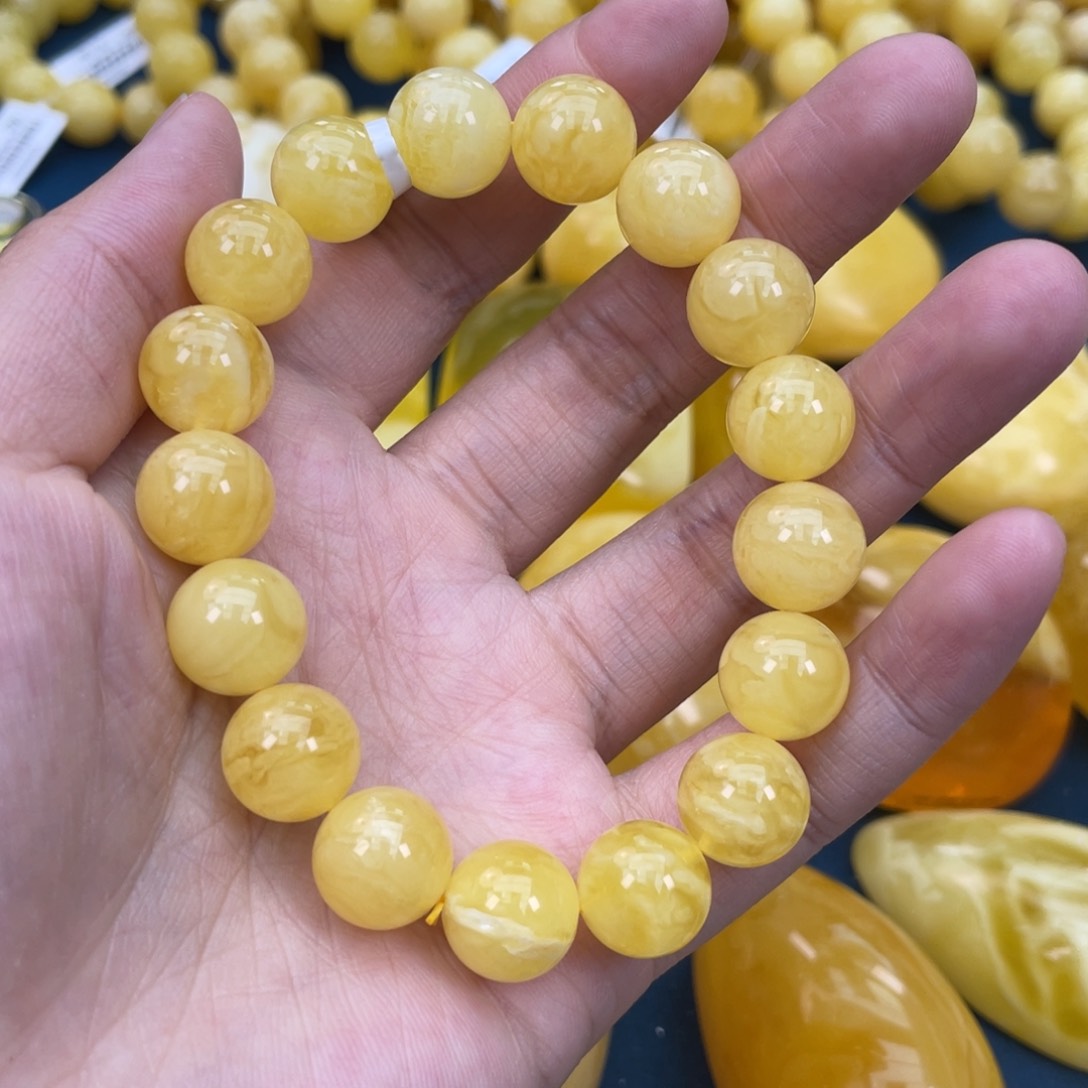 琥珀裸石未镶嵌琥珀蜜蜡w 43