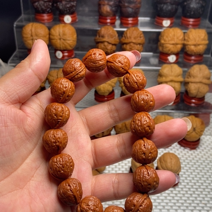 文玩核桃把件刘**返手串13