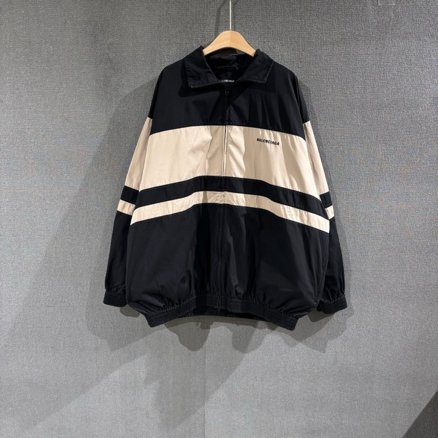 99新 Balenciaga/巴黎世家 （pm）拼色冲锋衣外套 46码/4362