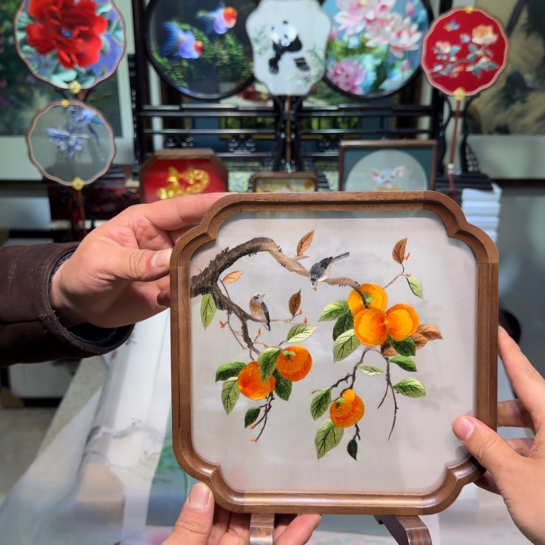 刺绣刺绣工艺精湛