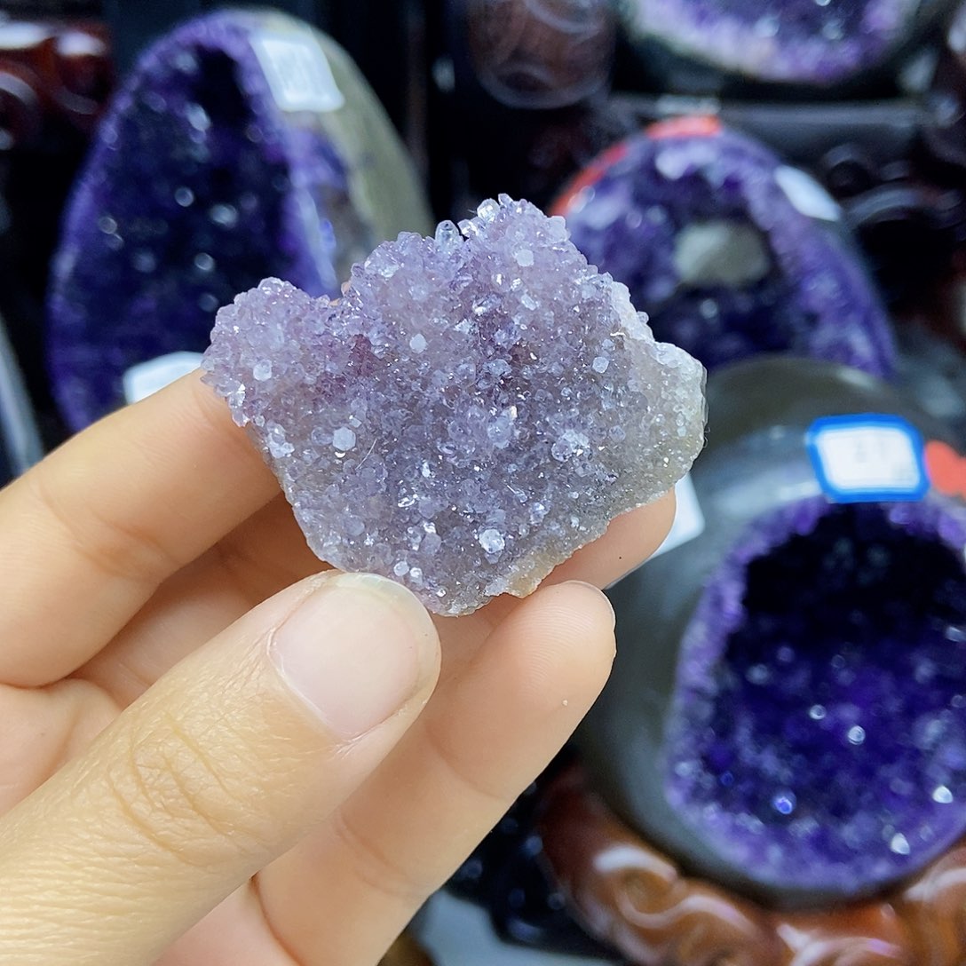 紫晶大型摆件（非配饰）未镶嵌小潘