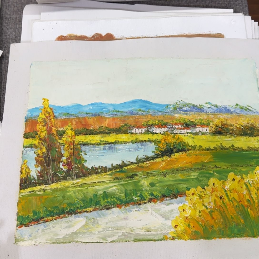 油画好的我真的是太喜欢这个节目