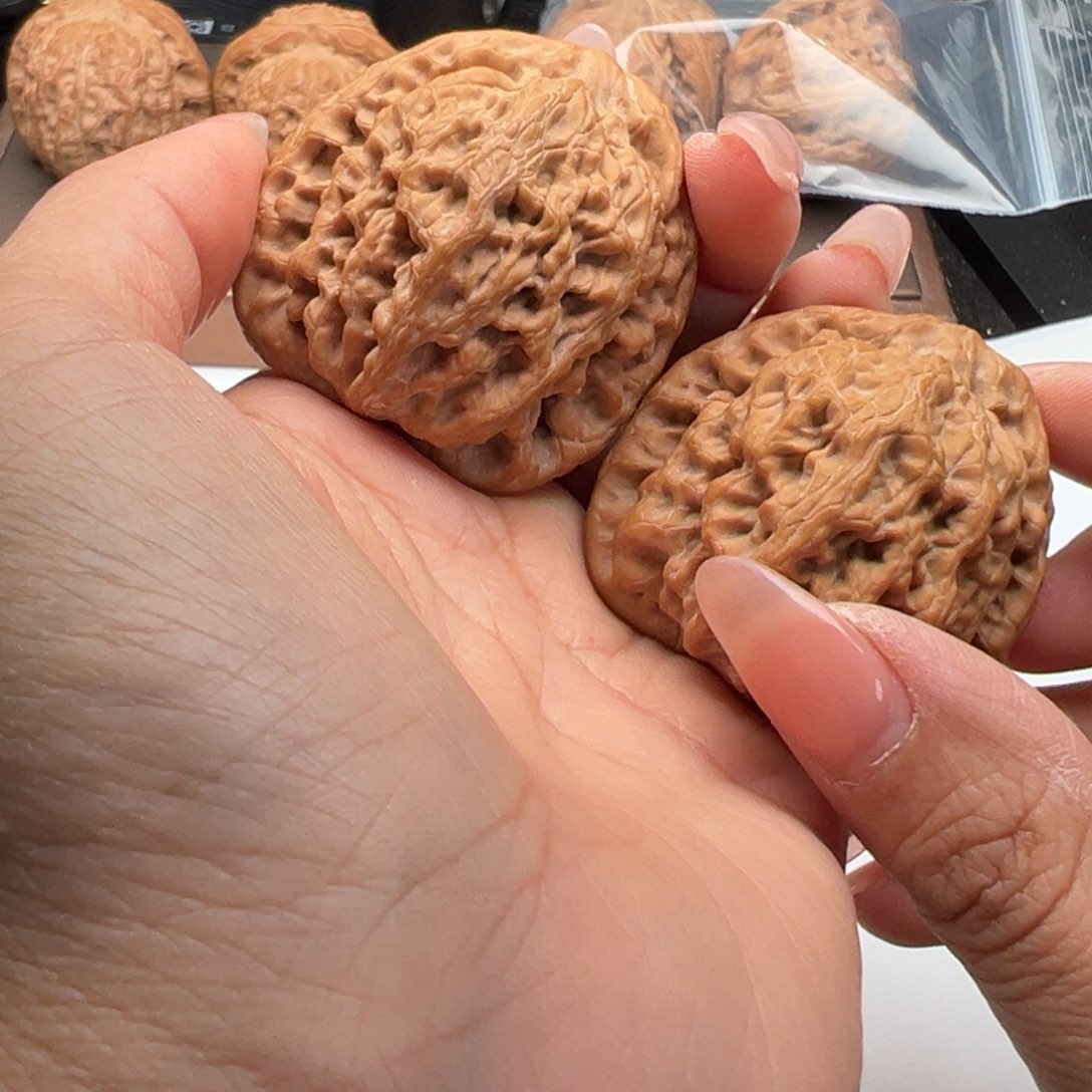 文玩核桃把件金公子46