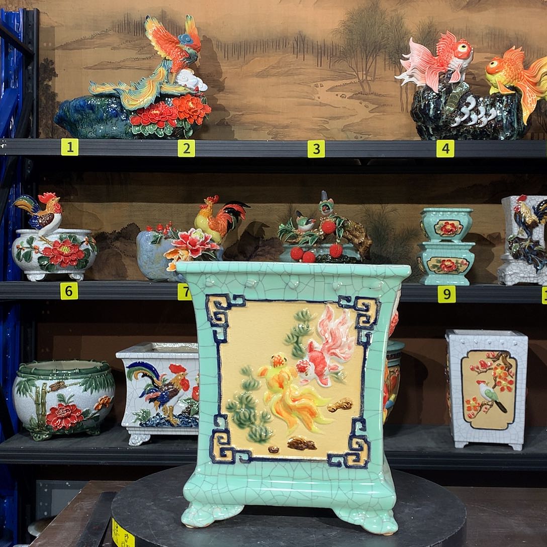 ＄***＄高温烧制石湾花盆