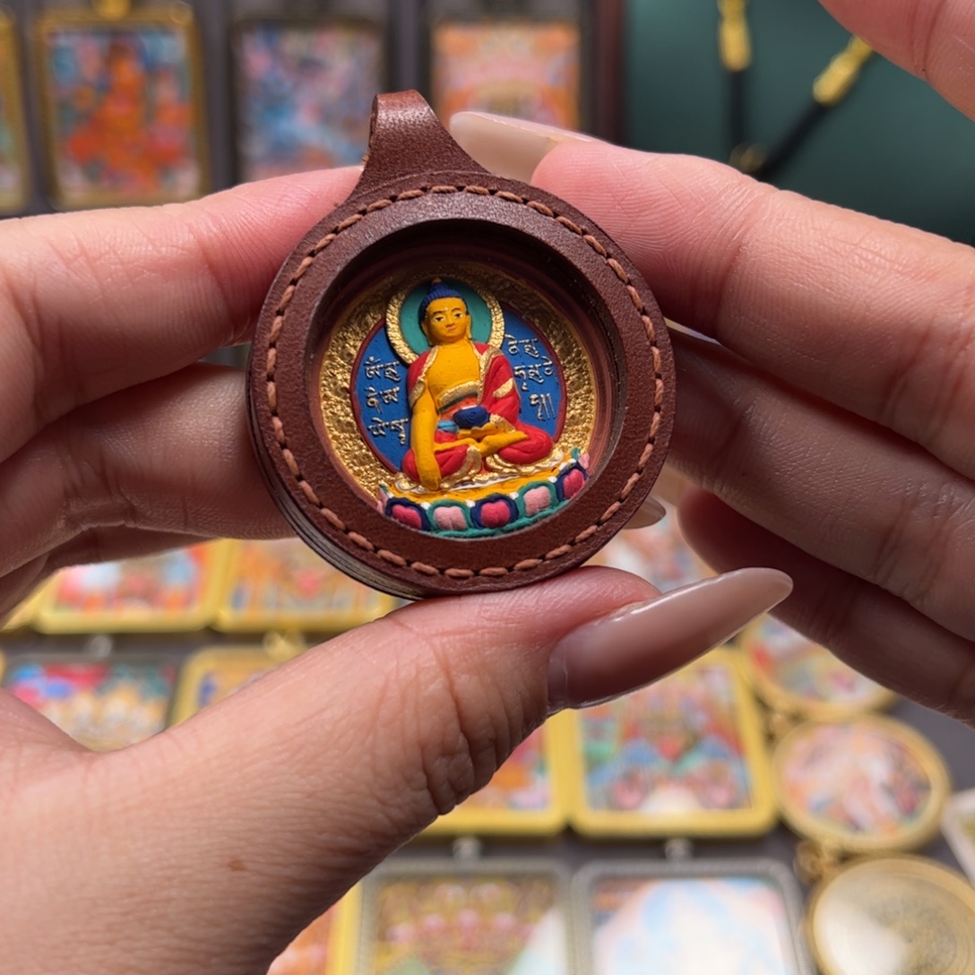 吊坠释迦题材擦擦