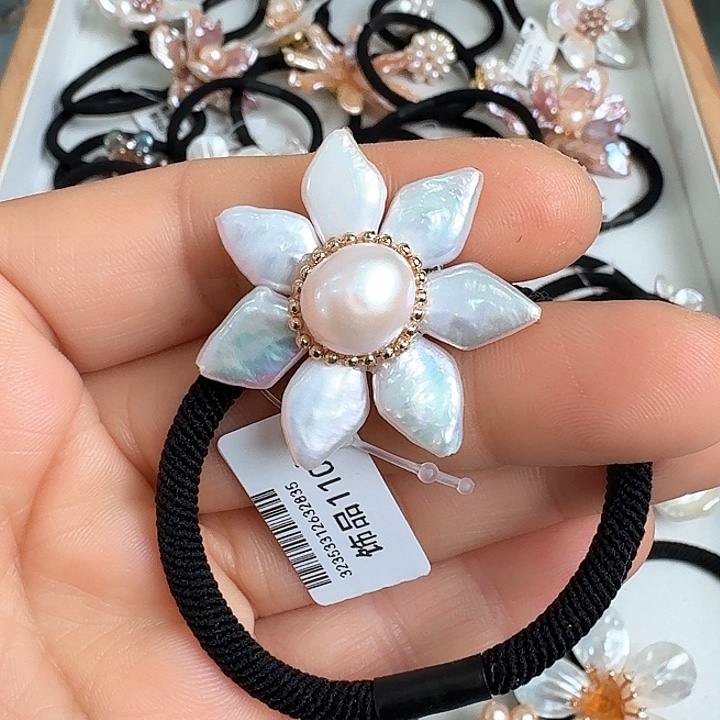 七***珠淡水珍珠发饰未镶嵌