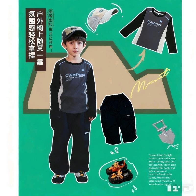 [A001-A200]-[集合链接]儿童上衣裤子外套男童大童秋冬女童加厚冬