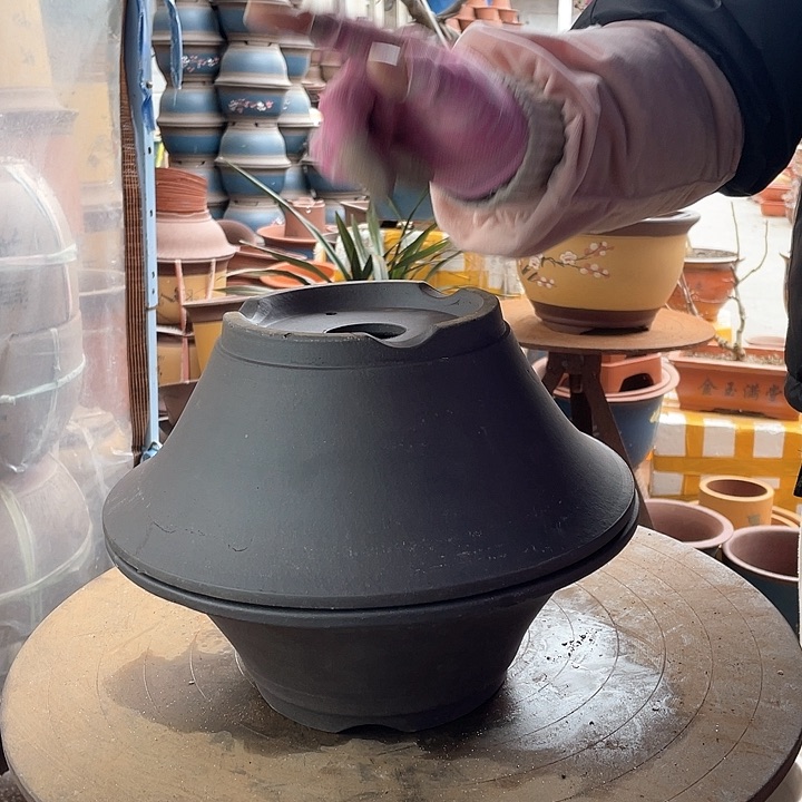 紫砂宜兴紫砂27+27斗盆