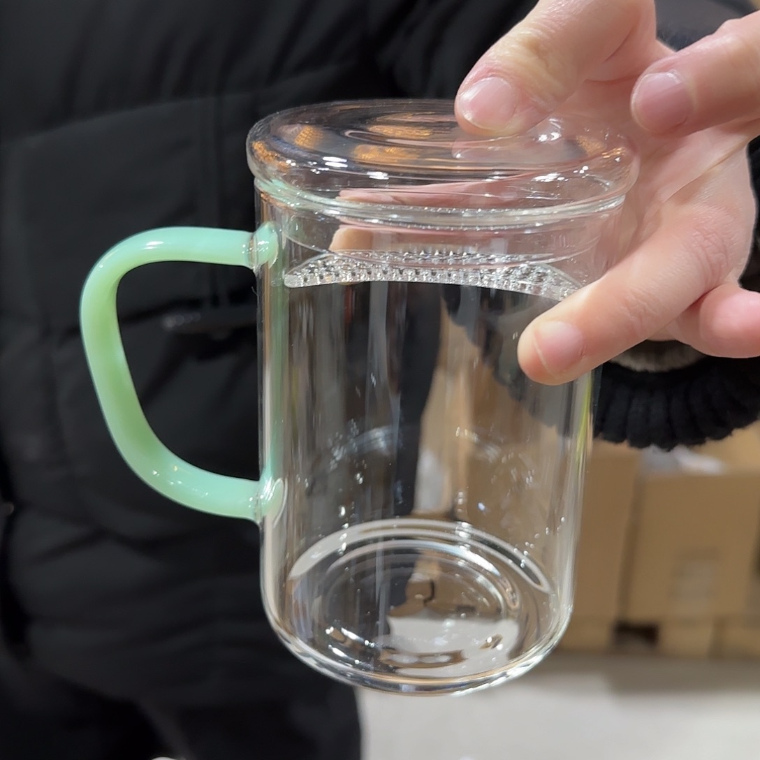 737号高硼硅浅玉月牙杯