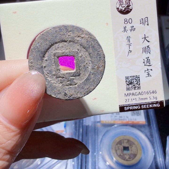 铜DX评级币一个……6546