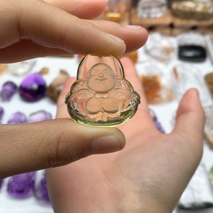 水晶颈饰未镶嵌定制