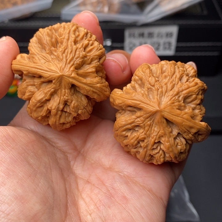 文玩核桃把件43粗筋