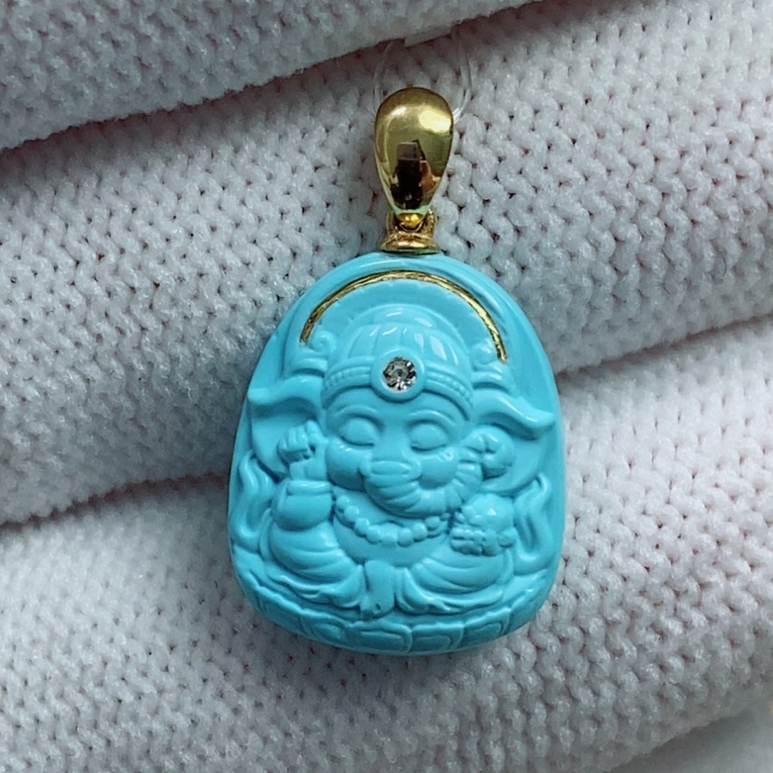 绿松石未镶嵌珠宝奇石