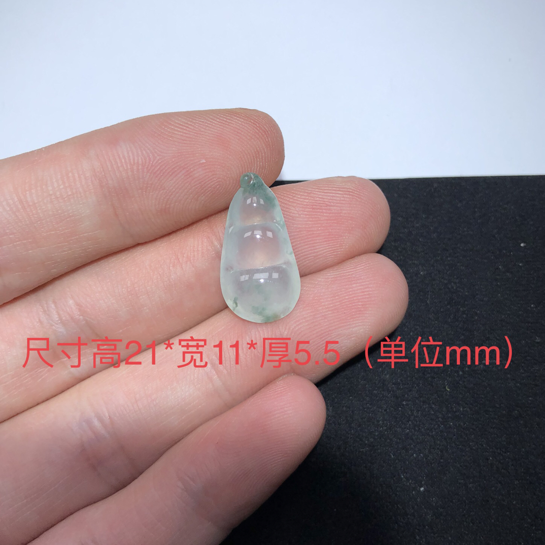 缅甸纯天然A货翡翠福豆