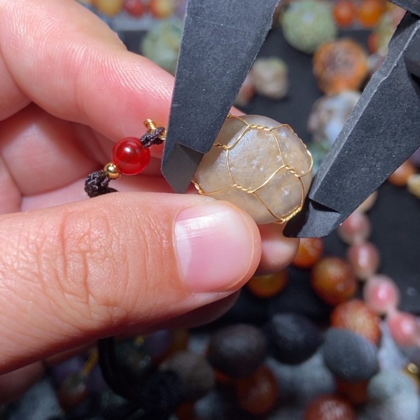 【闪购商品】玛瑙/玉髓项圈合金用****8