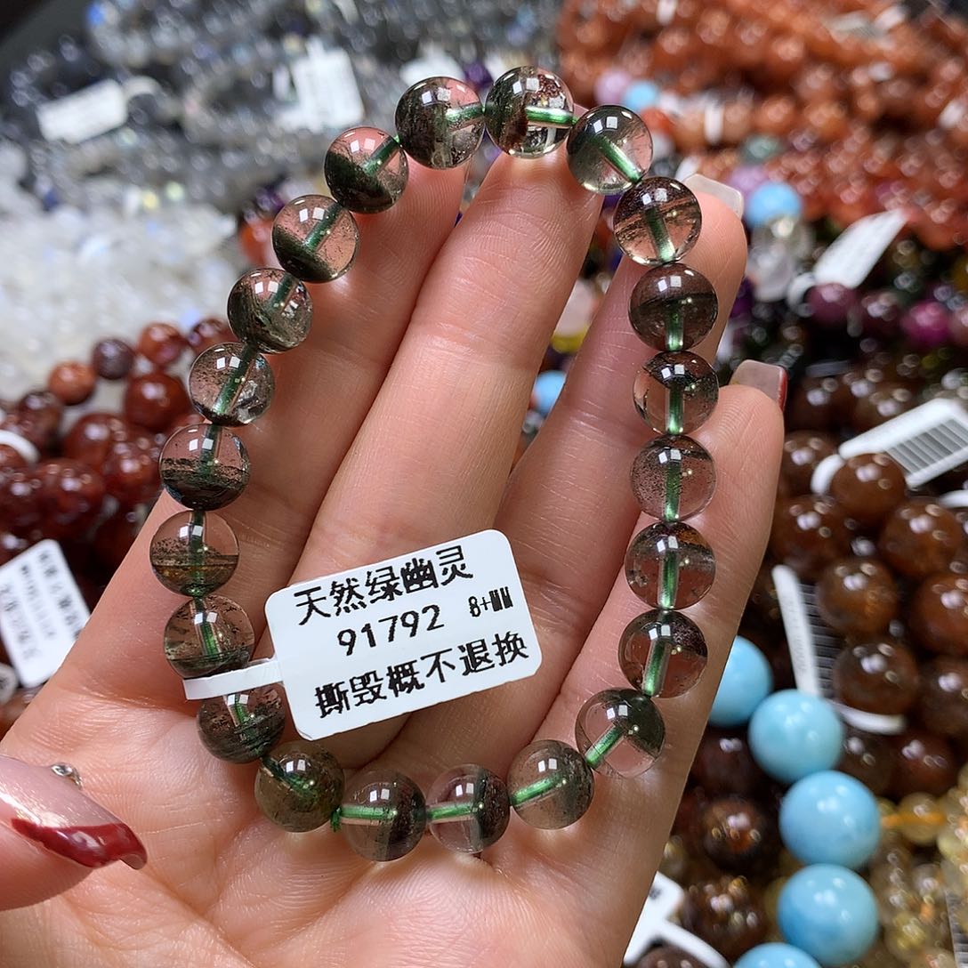 水晶手链未镶嵌，