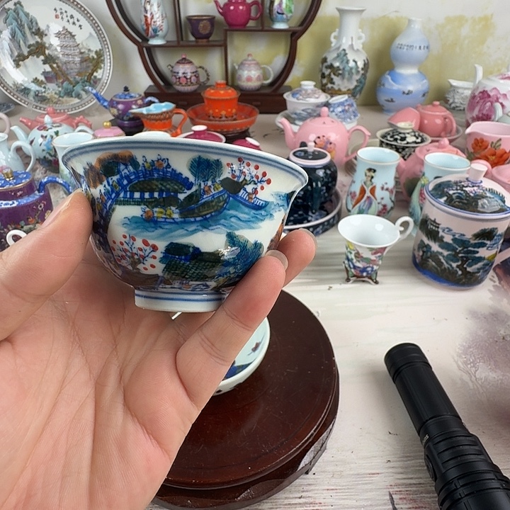 陶摆件景德镇陶瓷老厂瓷30