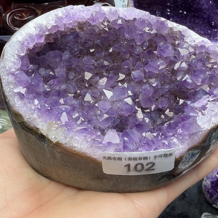 未镶嵌水晶珠宝半成品