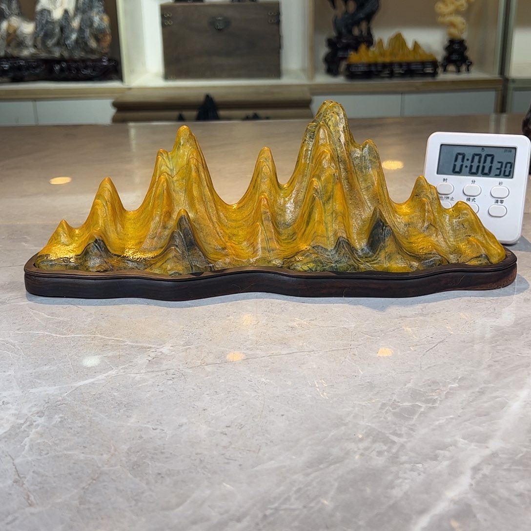 锦***河灵璧奇石观赏石摆件