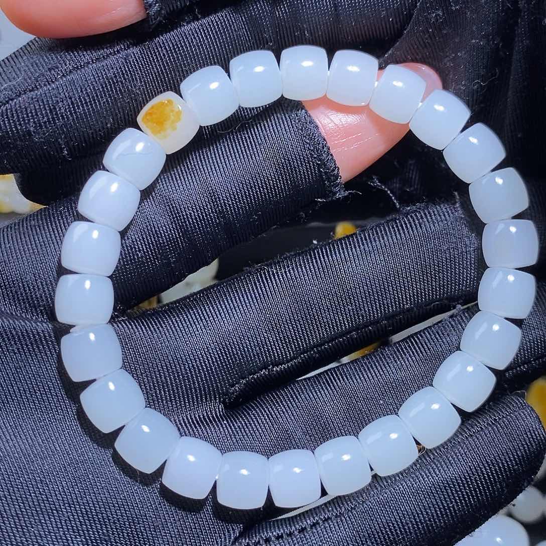 和田玉套链未镶嵌