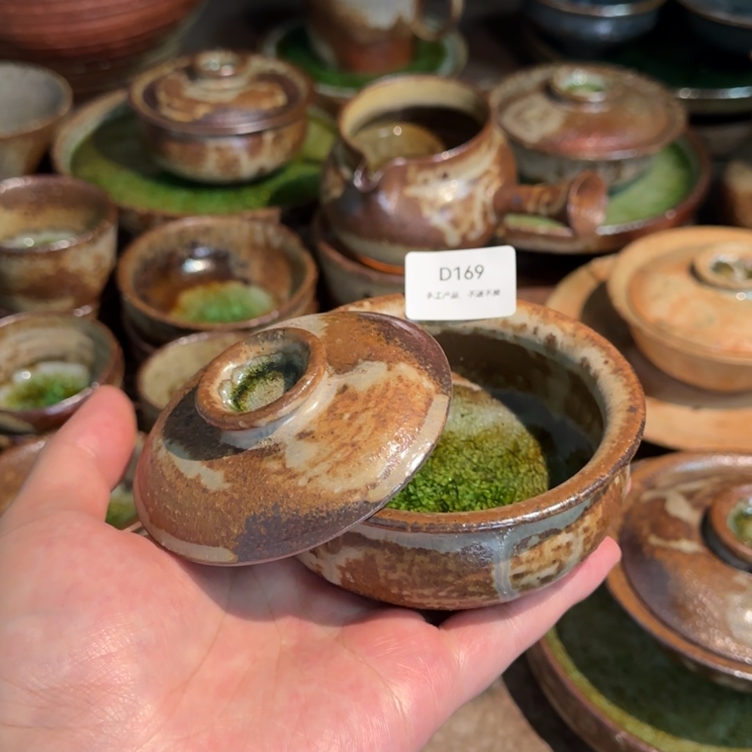 D169破碎感泥料非柴烧跑单禁拍