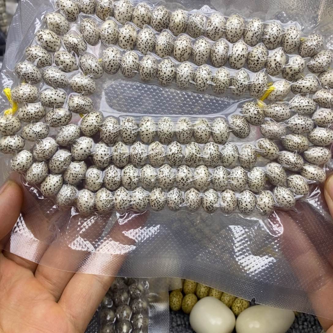 星月菩提吊坠13原白算盘108