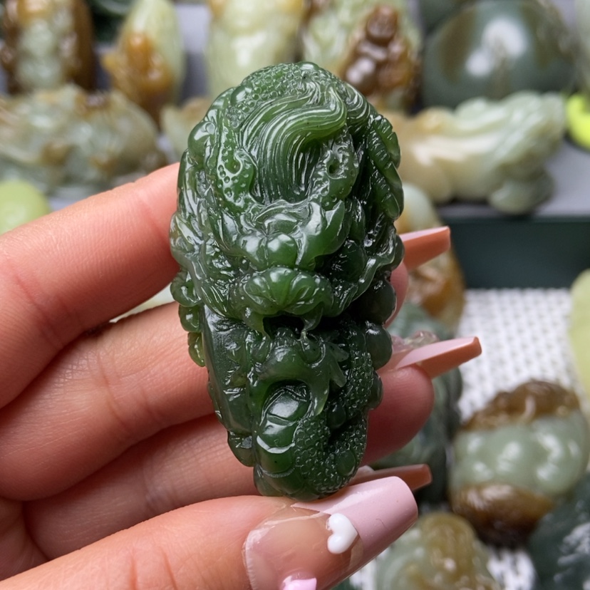 【闪购商品】和田玉（碧玉）挂件未镶嵌