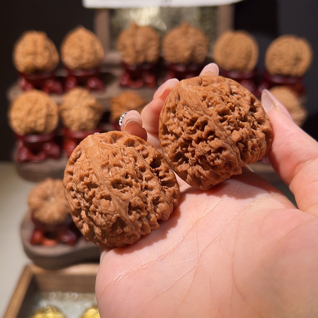 把件文玩核桃南将石