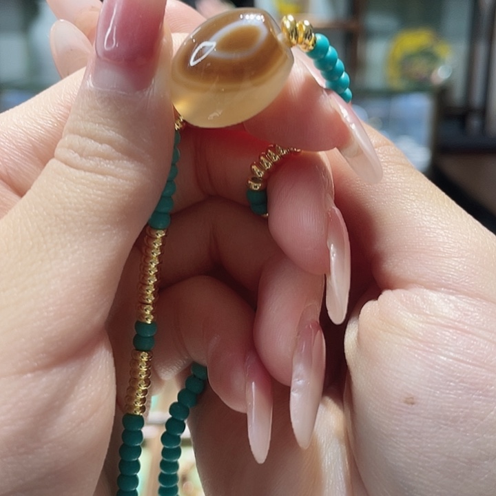 玛瑙/玉髓未镶嵌手链