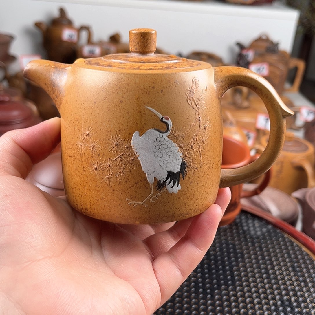 紫泥茶壶宜兴紫砂