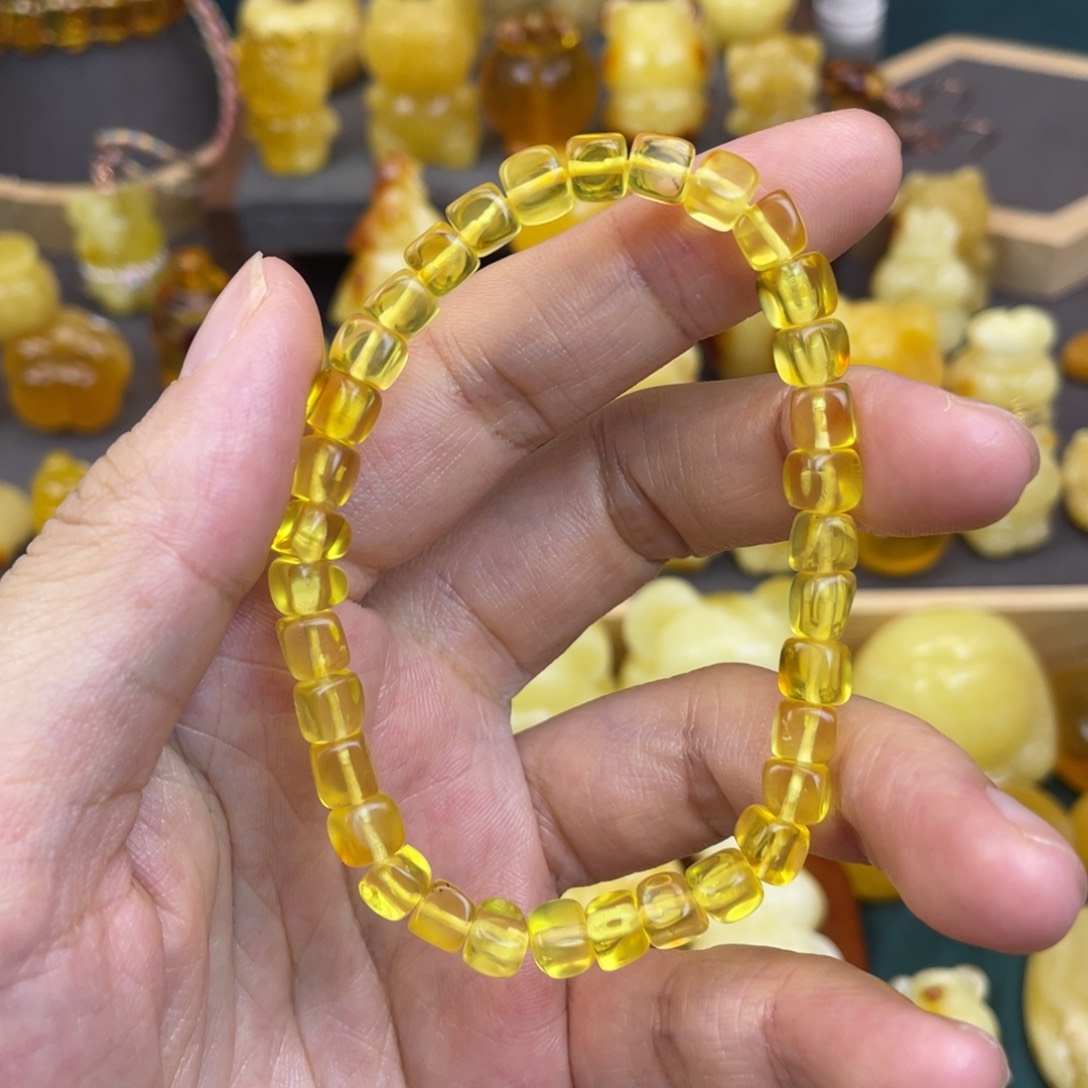 未镶嵌琥珀裸石蜜蜡