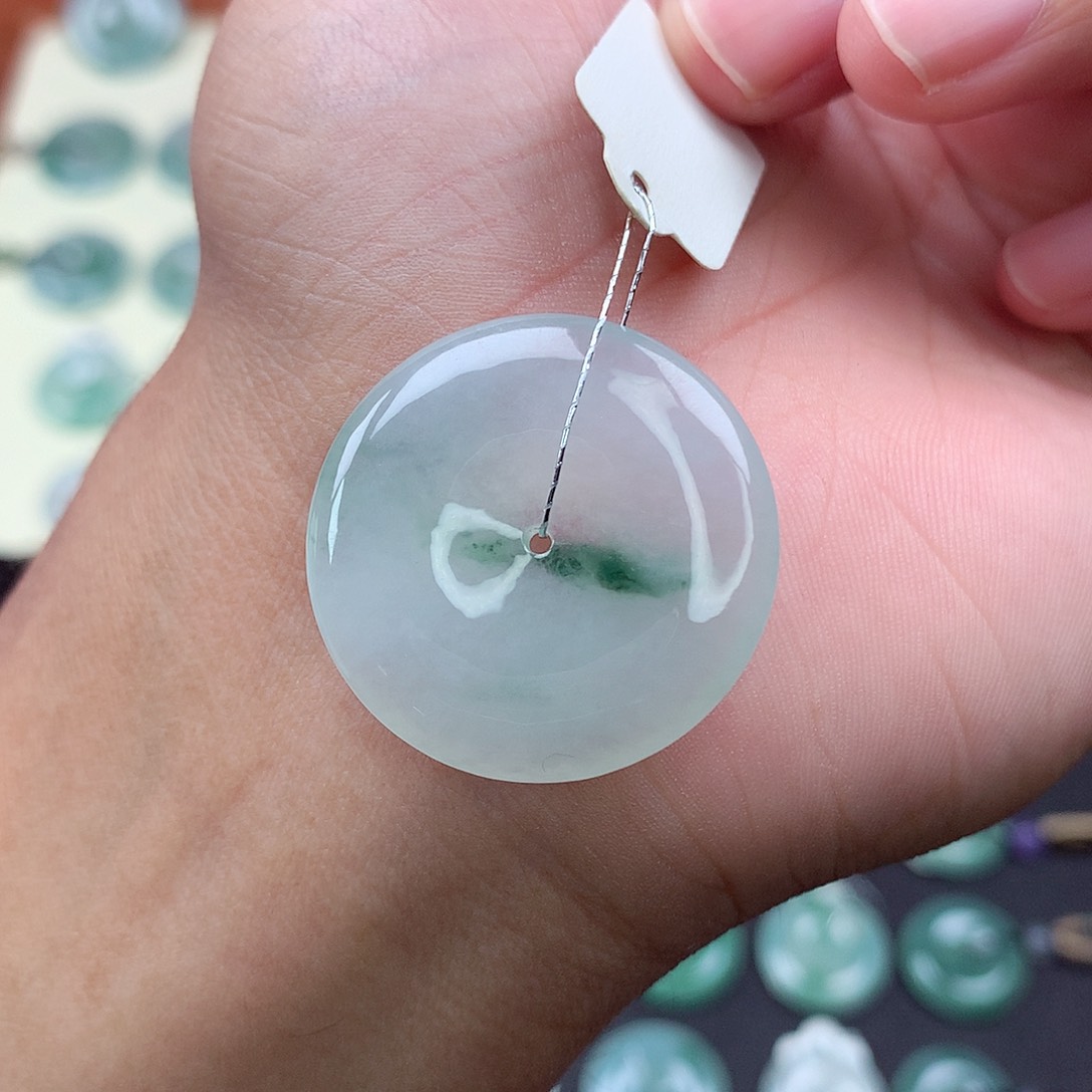 颈饰未镶嵌翡翠17 尺寸29.2-5.3