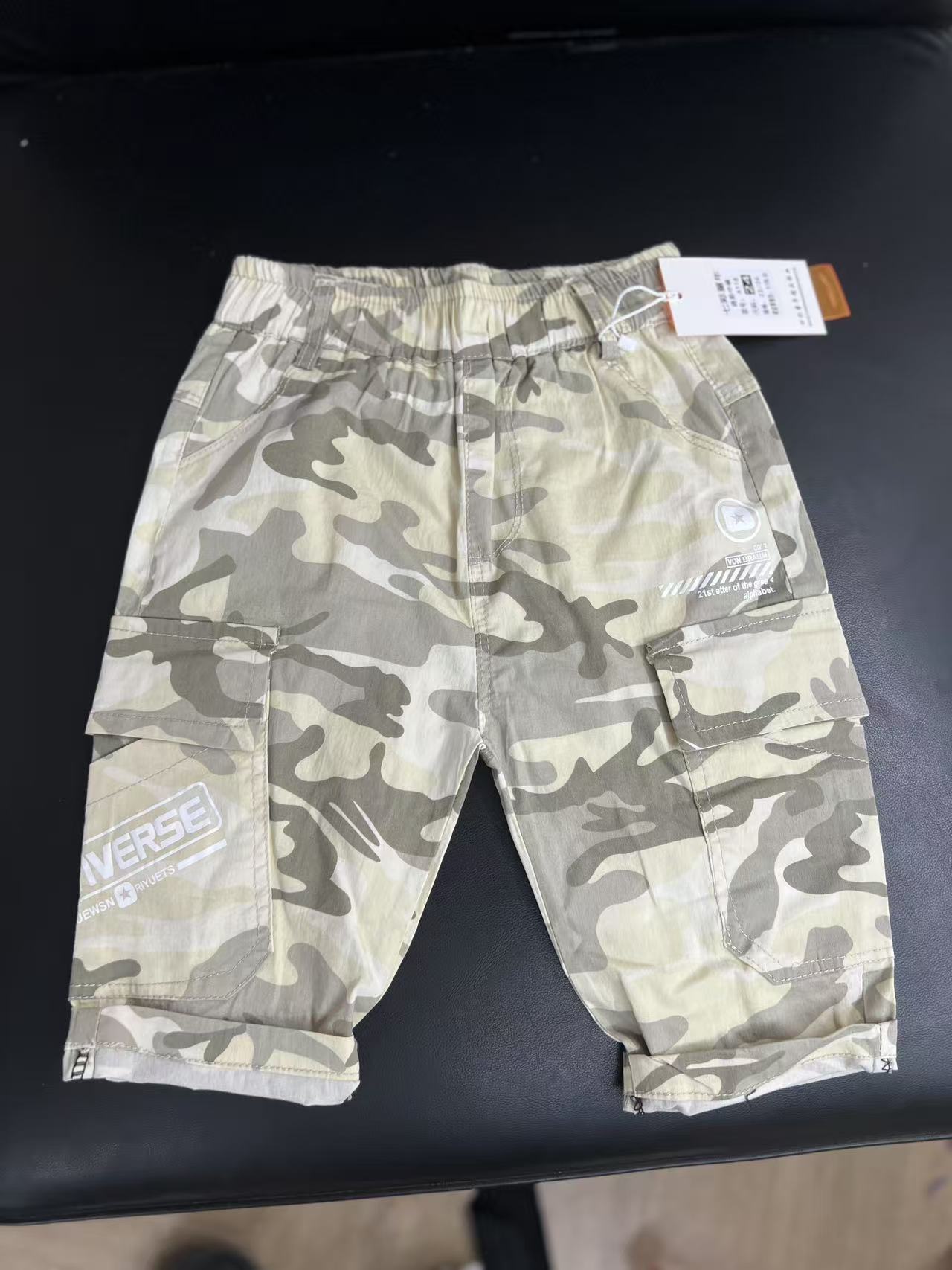 舅舅严选 儿童夏季韩版百搭时尚流行时尚短裤A118