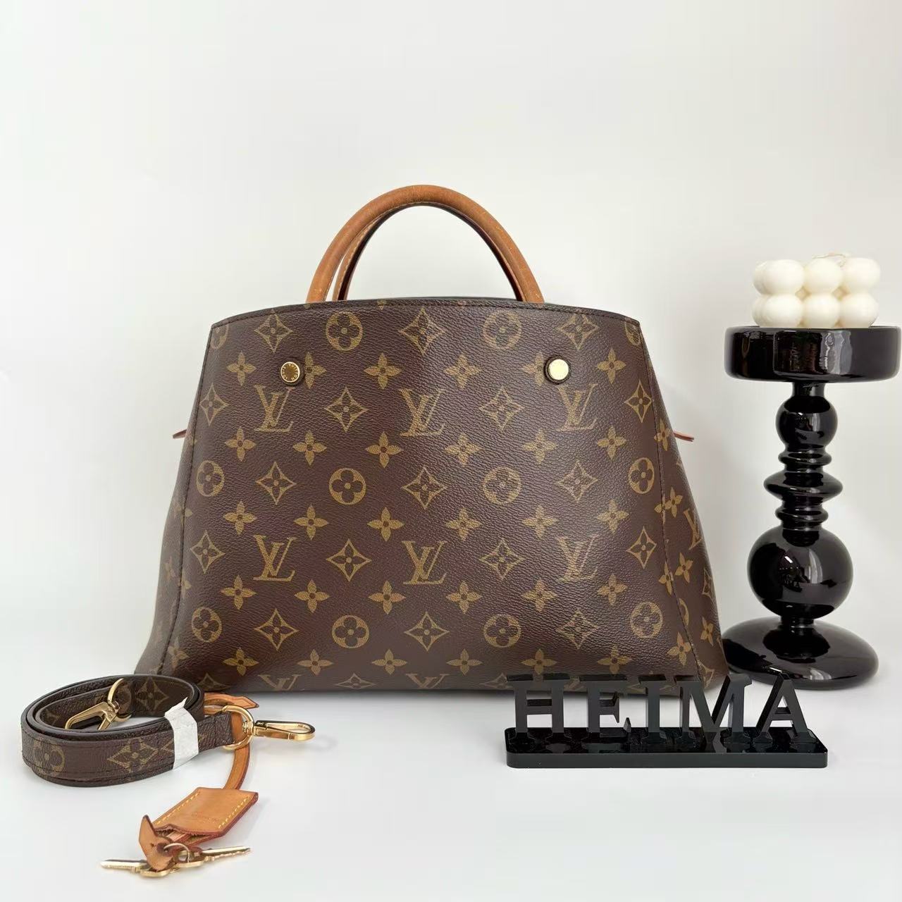 95新 LouisVuitton/路易威登 15691012 LV蒙田中号  35*23 