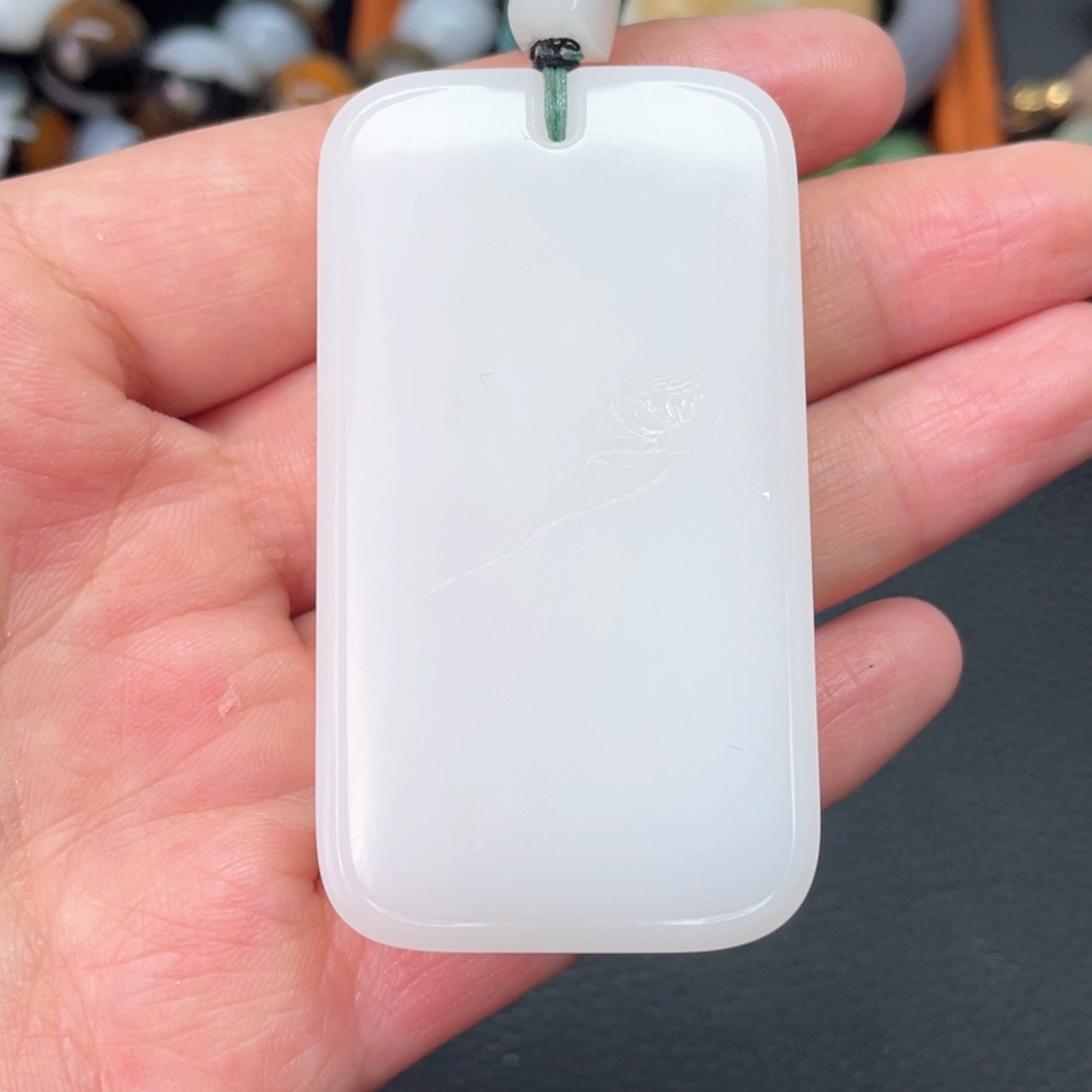 和田玉挂件未镶嵌