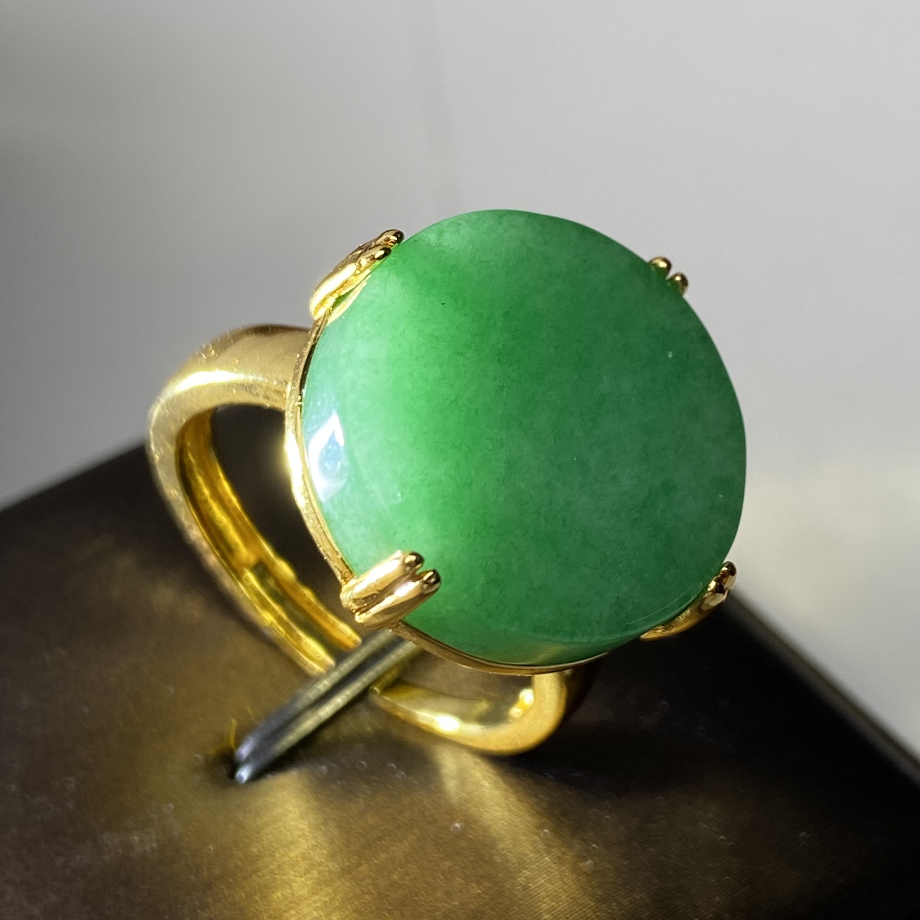  5890【戒指】轻奢精品香槟金 色女士戒指