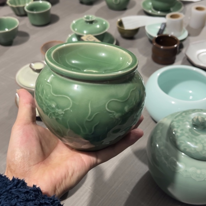 梅子青 龙王小水盂