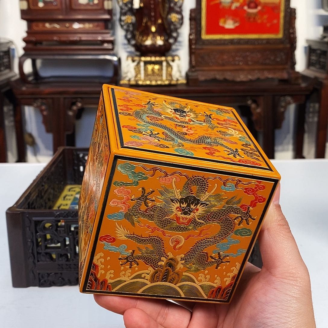 紫檀木类成套家具英****玉小叶紫檀盒子