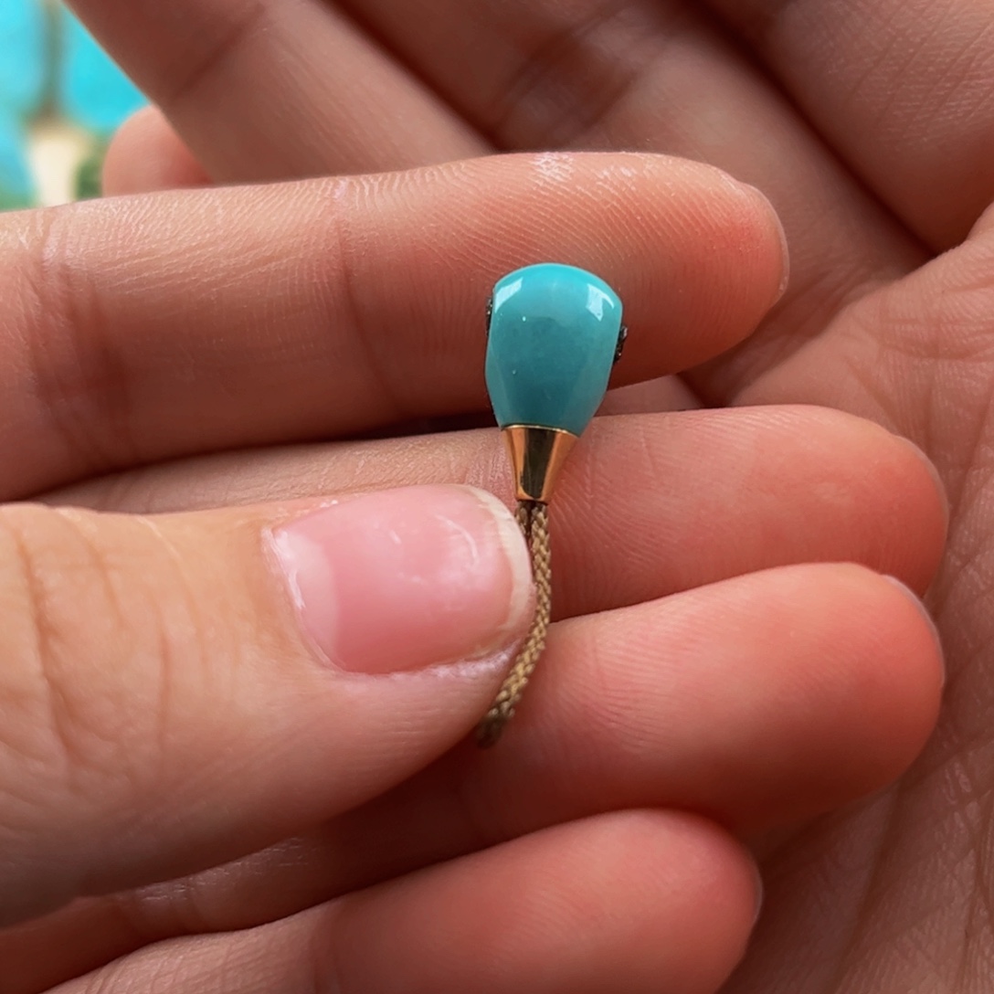 绿松石未镶嵌配饰