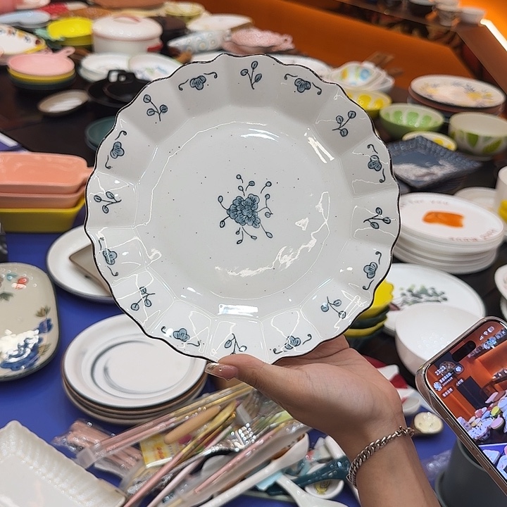 景德镇陶瓷碗盘家用