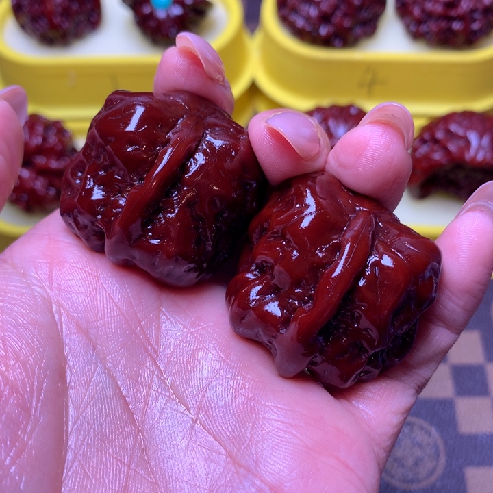 文玩核桃把件一帆风顺36