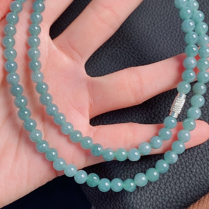 翡翠未镶嵌颈饰翡翠9