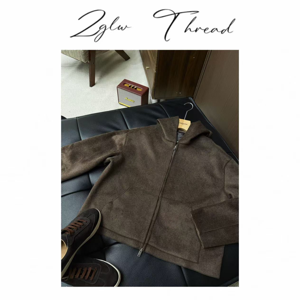 L*P25FW定制款毛尼男女同款羊毛外套